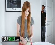 GingerPatch - Red Haired Beauty Miley Cole Caught Stealing Money And Gets Disciplined By Her Stepdad from caught maid to steal money owner punish her