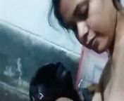 Indian girl enjoying with BF from indian girl massaging