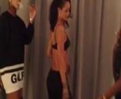 Rihanna and her girls booty dancing clip from singer all