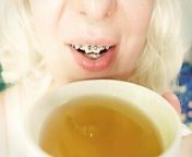 ASMR video - SFW clip and RELAX SOUNDS - have a tea with me! from bier tea tonsil sex story new