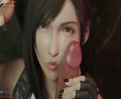 Final Fantasy tifa lockhart and big cock (animation with sound) 3D Hentai Porn SFM Compilation from 3d hentai final fantasy