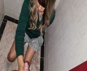 teen schoolgirl caught masturbating in the school's bathroom and her teacher ended up fucking her hard from teacher and student bathroom sex v