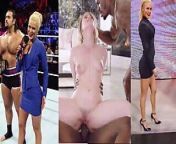 WWE Lana WORSHIPS BBC – PMV SPLITSCREEN EDIT from wwe lana removing bra