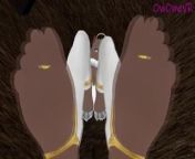 Worship my perfect feet (Pov and moaning) VRchat from amesha bdsm vchat
