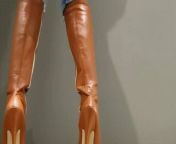 new 18cm knee boots from 18cm penis