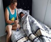 My stepmom sucks my cock while I rest. from ukraine family nudist