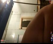 Brunette in shower nipslip on Periscope from kriti sanon nipslip