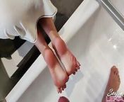 Cum on Barefoot Soles from barefoot sailing adventures nude
