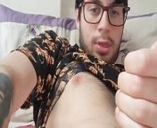 This Italian boy's cock produces cumshot from italian twink