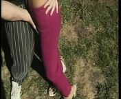 Outdoor doggy style fucking satisfies the tight cunt on this beautiful redhead from manipur outdoor doggy style