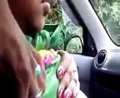 tamil big boobed aunty show her tits inside car from tamil girl blowjob inside car