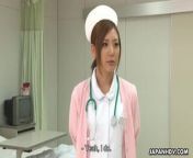 Stunning Japanese nurse gets creampied after being roughly p from pussy japan hd p