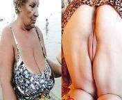 Huge Granny Tits, Jerk Off Challenge To The Beat #6 from granny breast solo masturbácia