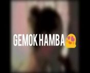 Gemok Hamba Blowjob Konek Bengkok Atas (Non-Hijab Version) from melayu fat