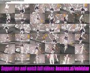 Ayame Hyakki - Cute Teen Catgirl Dancing + Gradual Undressing (3D HENTAI) from ayame up