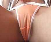 Lexy Lohan showing natural tits and cameltoe closeup from goten gohan t