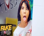 Fake Hostel ASMR girl goes ahegao as pussy gets wet from idol ahegao fake