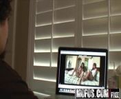 Mofos World Wide - Webcam Threesome Action starringAbbie from webcam threesome