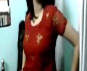 bangla girl dress changing from dress chainging