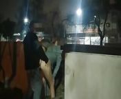 Girl Flashing Naked in the Street Fucking in Public Voyeurs and Caught by the Police from couple caught by police india