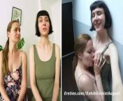 Exhibitionist August with Delfine & Sally Pt 1 from nude naked pt