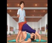 Summertime Saga #78 - Yoga MILF Made Him So Horny from animated mom son sex serial