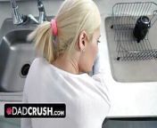 Step-daughter To Stepdad: &quot;I Know You Want To Cum Inside Me Stepdaddy. My Pussy Is Forever Yours&quot; from sexy stepdaughter uses your kitchen counter to make a wet video for you