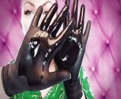 ASMR Vid - Nitrile Gloves and Oil - Fetish Glaminatrix Arya Grander - Great Relax Sexy Sounding POV from diddly asmr sexy oily ass massage