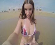 Girl showing her tits and taking a shower from beach girl showing big boobs