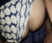 The step sister has a lot of water and her butt is very hot from desi school girl si