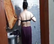 I fucked my Ex girlfriend in the bathroom - indian Desi village couple sex from indian nips desi taking bath spy