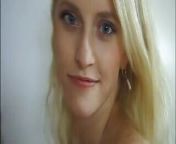 Released the private video of naive blonde teen Katerina from amateur couple private video homemade blowjob mp4