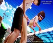 Waifu Academy - Cute Little 18yo Asian Stepsister Teen Creampied By Big Cock Stepbrother At The Tennis Court - #32 from 3d little step sister