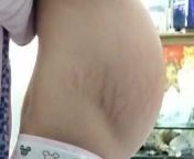 bonita barriga embarazada from milf barriga