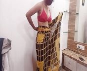 Hot Priya in Saree from actress vishnu priya in saree showing hot navel and boobs