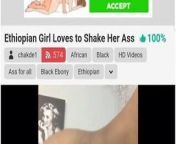 Ethiopia girl from all ethiopia porn tube