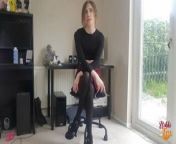 Worship My Heels Then My Cock - JOI + CEI from shemale worship joi