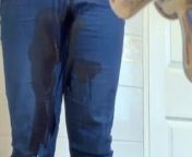 Wet jeans from wet jeans