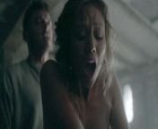 Tamaryn Payne Sex Scene from 'Vikings' On ScandalPlanet.Com from vikings lagertha sex scene
