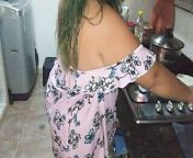 Bbw – Sexy Maid Preparing Dinner With Happy Ending from saraiki funny video