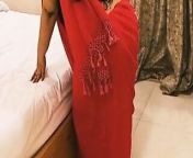 Indian Bbw Girlfriend Does Saree Striptease for her Boyfriend from indian first night saree bra remove video actress sneha videos in