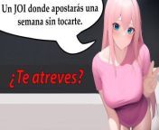 Spanish JOI con un juego para masturbarse. from juegos para joiplay