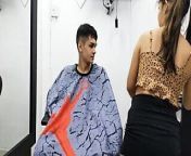 I FUCK THE GIRL FR0M THE BARBER SHOP UNTIL I CUM ON HER from fuck the girl sex videokikax upskirt