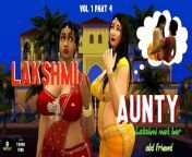 Vol 1 Part 4 - Desi Indian busty Saree Aunty Lakshmi met her lesbian friend - Wicked Whims from lakshmi hebbalkar nude