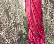 Cute bhabhi sexy👙red saree outdoor sex video from xn xv desi sex masalandian young aunty and young boy