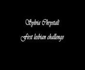 Sylvia Chrystall&apos;s very first lesbian challenge! Part 1. from abbie cat and sylvia chrystall