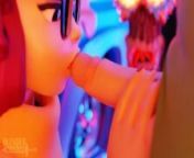 Velma Halloween Animation (Blenderknight, LewdHeart) from scooby doo dafine sex