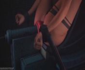 Lara Croft in the Orgasm Machine from l5rw