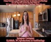 Impregnating My Sexy Christian Step Aunt Part 2 Sinn Sage from sexy pregnant women birth natural vagina