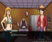One Slice Of Lust (One Piece) v1.6 Part 3 Nico Robin Naked Body Taking Sun from nami robin